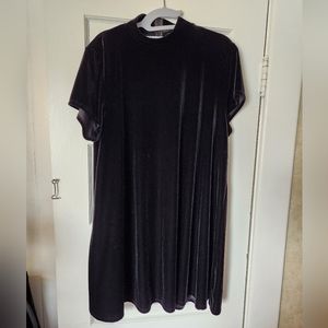 Foxblood Velvet mod mini dress